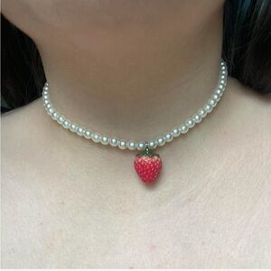 Strawberry Necklace!